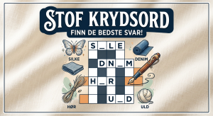 Stof krydsord